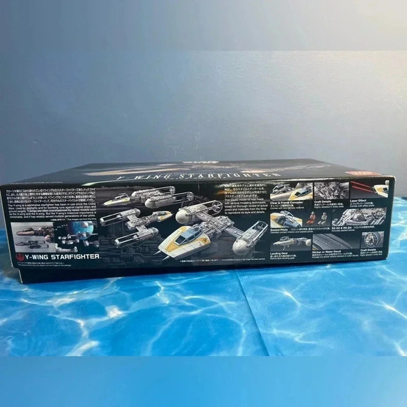 BAN DAI Star Wars Y-Wing Starfighter 1/72 scale Plastic Model Kit - Brand New - Picture 7 of 10